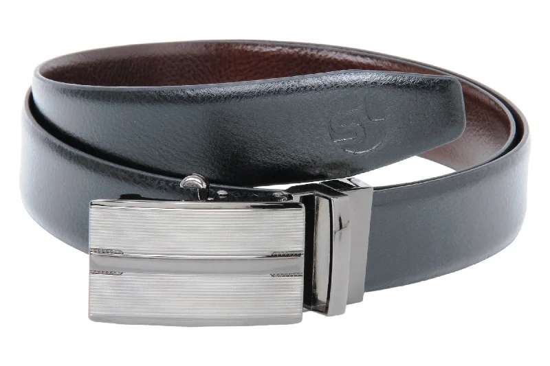 Mens Premium Reversible leather Formal Belt 998602