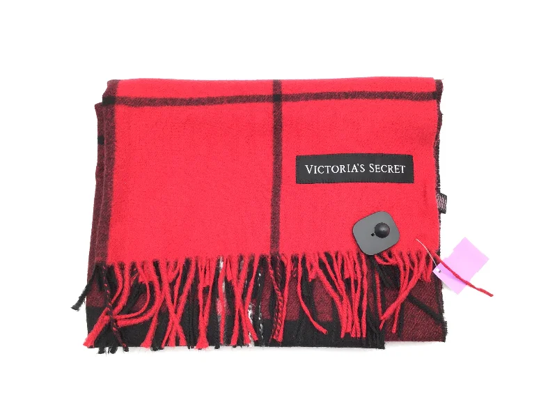 Scarf Winter By Victorias Secret In Black & Red