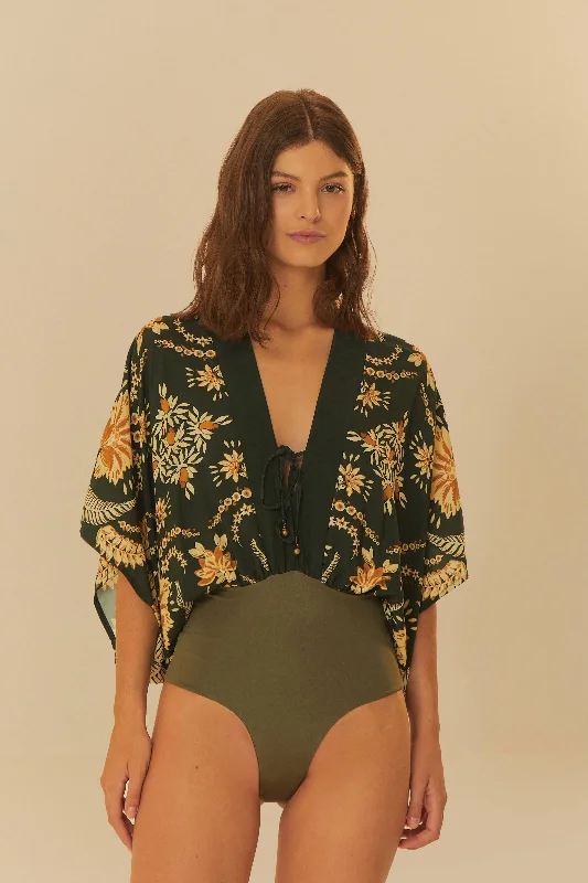 FARM FLOR DE COQUEIRO BODYSUIT